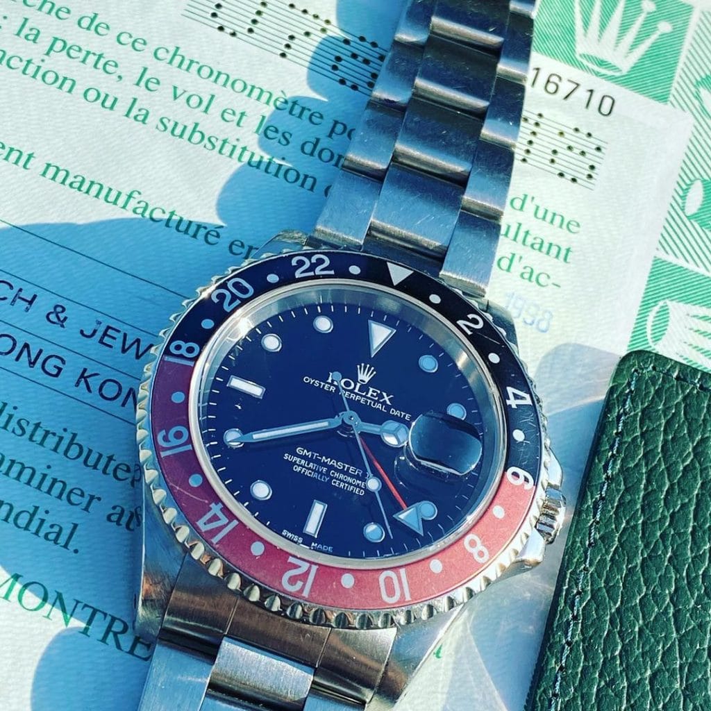 Rolex GMT 16710 Pepsi Valutazione orologi di lusso acquisto vendita online Angelo Montanari