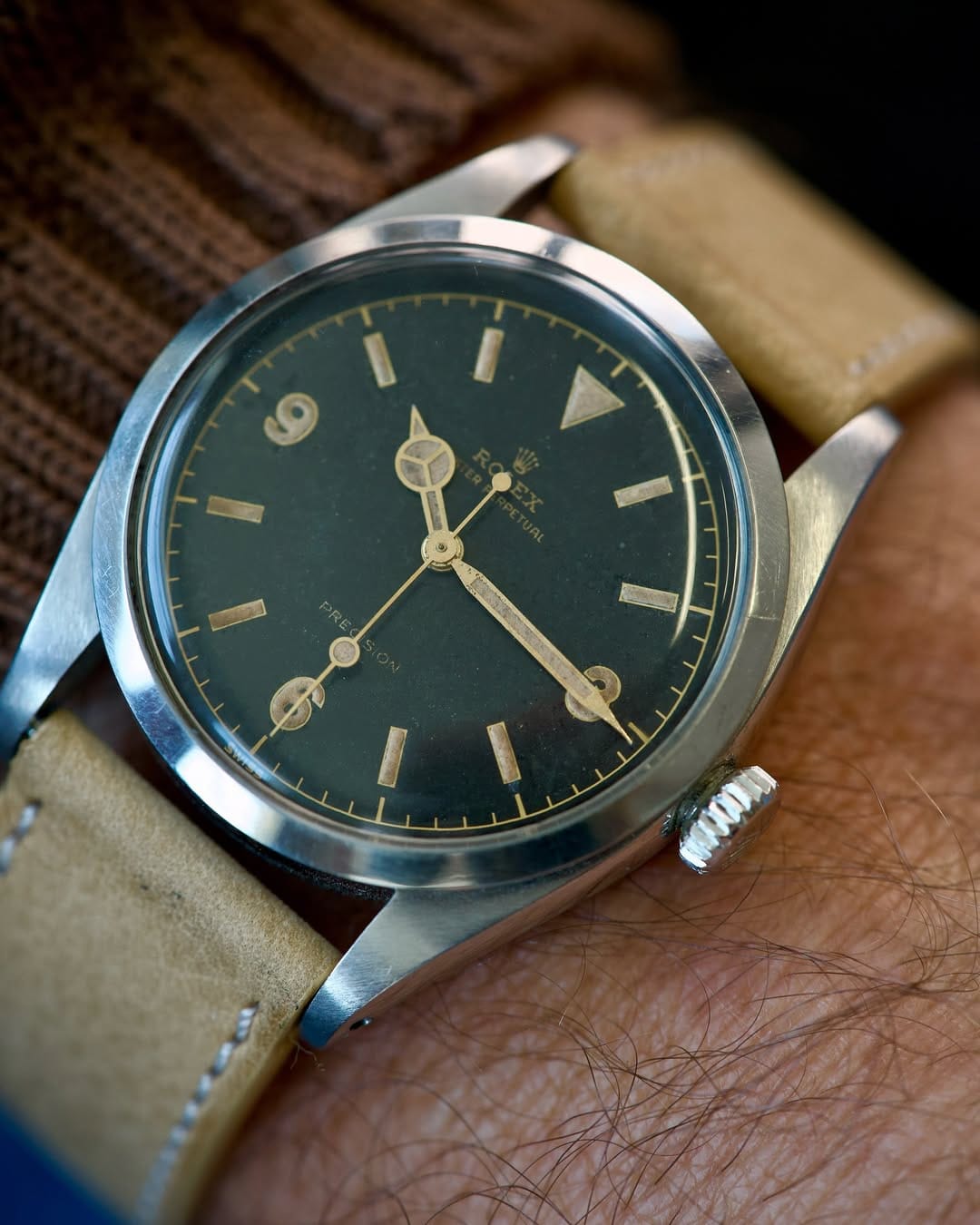 Rolex 6150 del 1953, il precursore dei Rolex Explorer