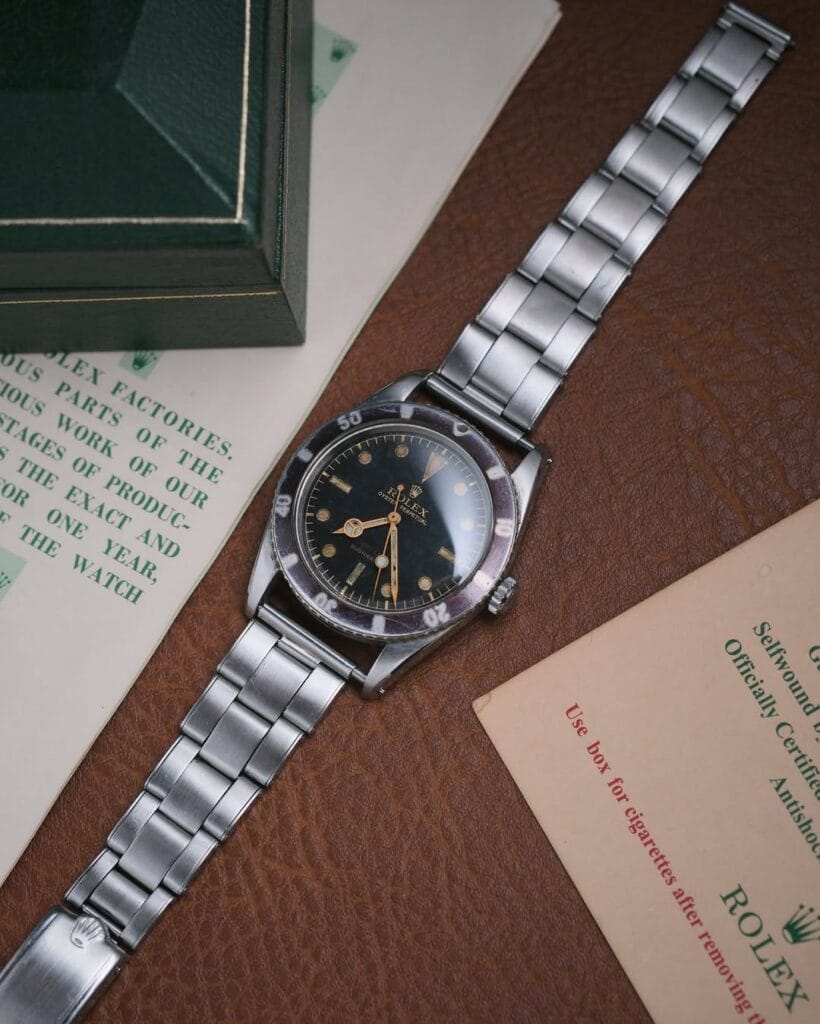 Vendere Rolex usato 25 Un super raro Rolex Submariner 6536 (uno dei primi Submariner prodotti)