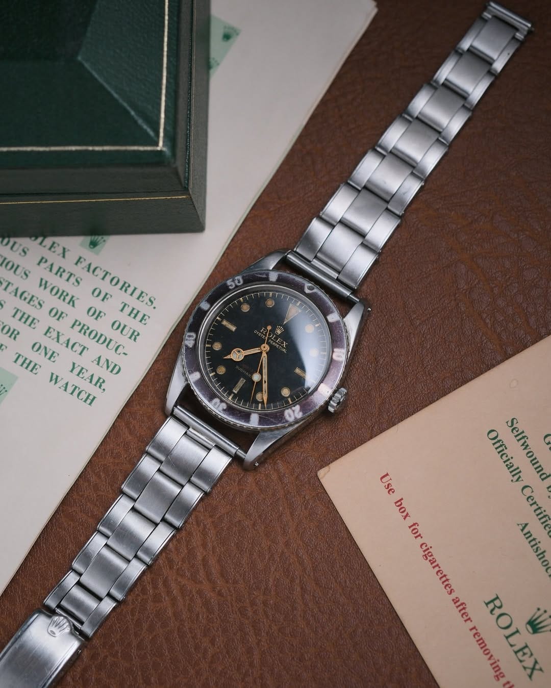 Un super raro Rolex Submariner 6536 (uno dei primi Submariner prodotti)