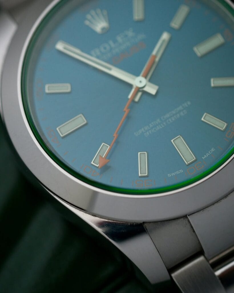 Dettaglio Rolex Milgauss 116400