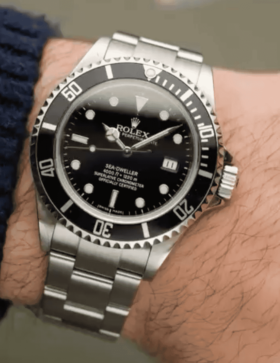 Rolex Sea-Dweller 16600 indossato al polso