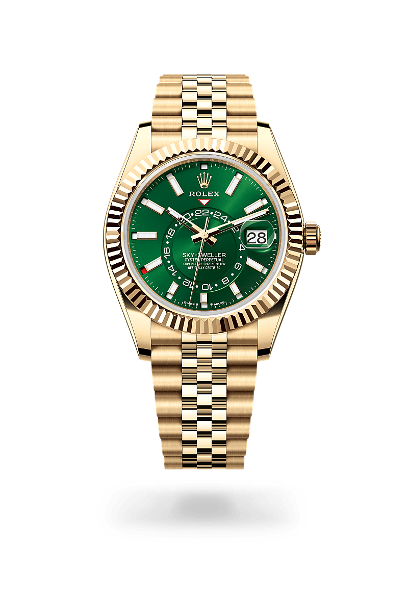 Rolex Sky-dweller oro giallo