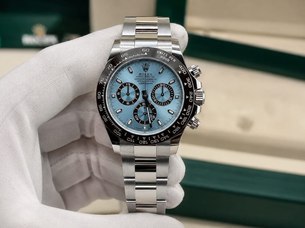 Materiali Rolex: oro, acciaio, Everose e valore (Guida 2026) 1 Rolex Daytona 116506 Platino