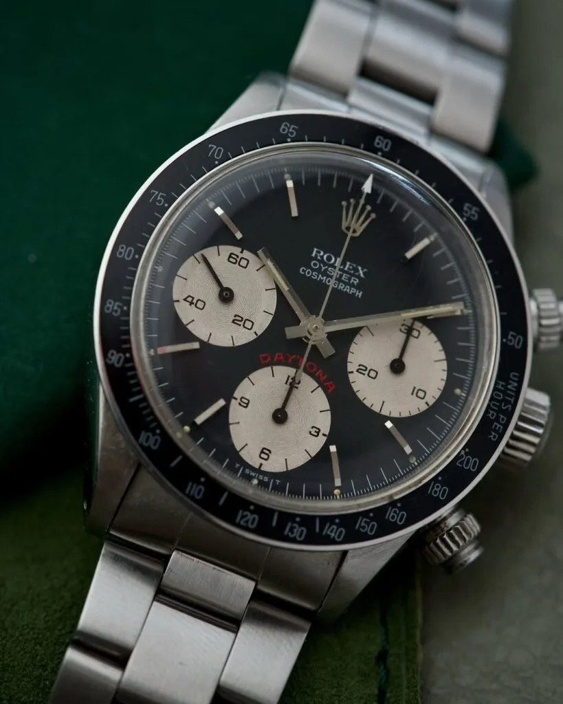 Rolex Daytona Paul Newman: 6263, 6265 e vintage 2026 3 Rolex Daytona Vintage 6263 dettaglio quadrante big red