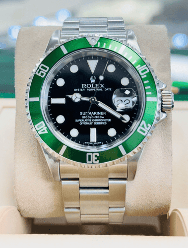 Rolex Submariner Kermit referenza 16610