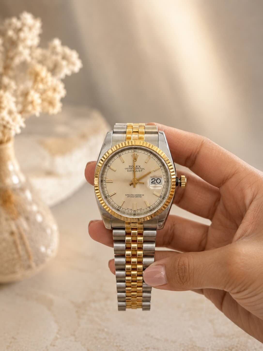 Rolex senza scatola e garanzia Datejust 36