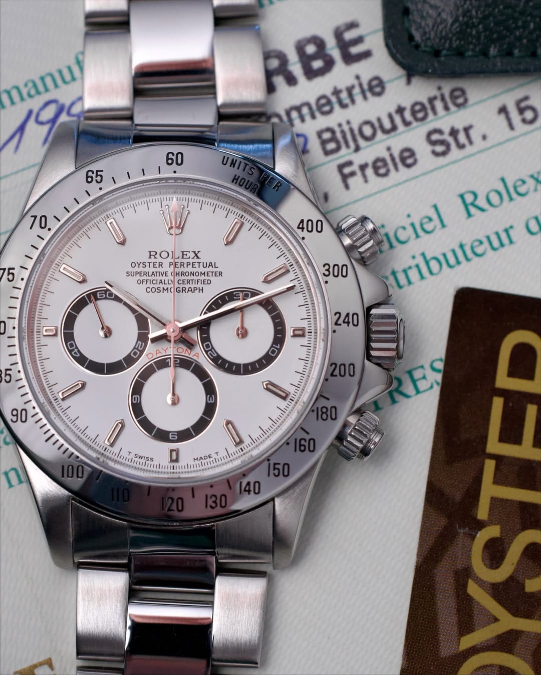 Rolex Daytona Zenith (16520): storia, varianti e valore nel 2026 2 Rolex Daytona Zenith 16520