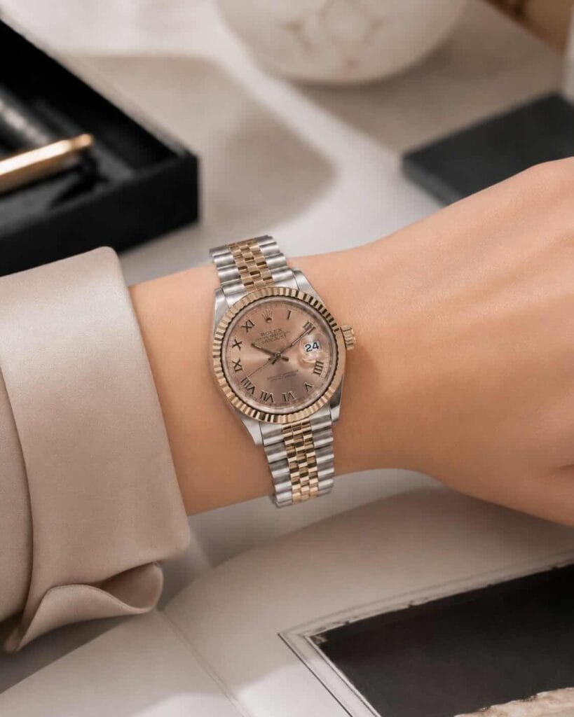 Rolex Lady Datejust rosa 28mm