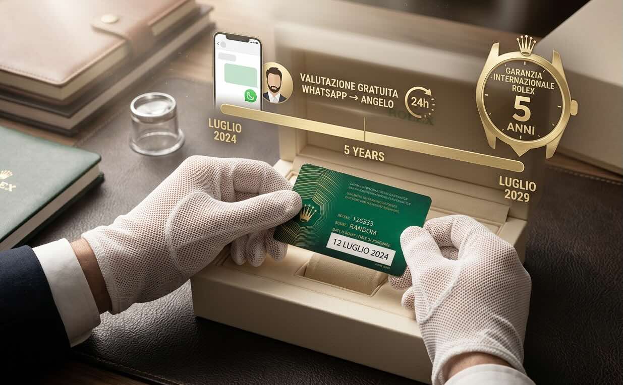 Garanzia Rolex: quanto dura, cosa copre e come funziona la carta 1 Garanzia