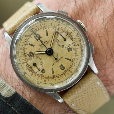 Rolex Chronograph 2508 Antimagnetic al polso