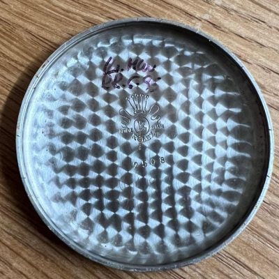 Rolex Chronograph 2508 Antimagnetic dettaglio incisione cassa